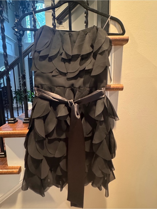Guess Dresses & Skirts - Guess Black Satin Tag Dress Accent